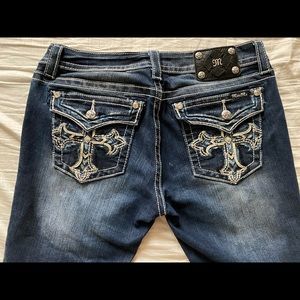Dark Wash Miss Me Jeans